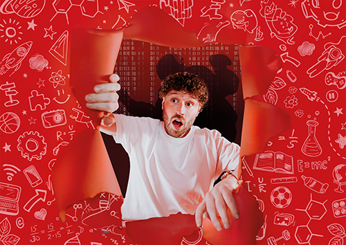 Meester Jesper kraakt de code in de Kinderboekenweek