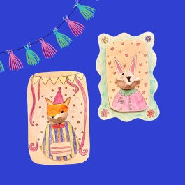 Kinderworkshop: Maak een 3d dieren portret!